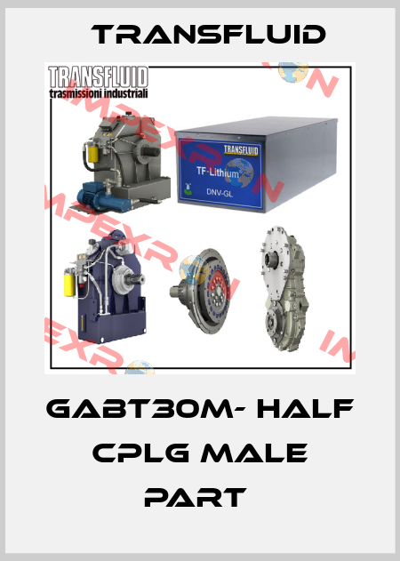 GABT30M- HALF CPLG MALE PART  Transfluid