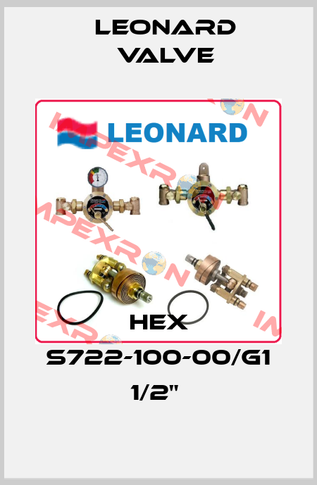 HEX S722-100-00/G1 1/2"  LEONARD VALVE