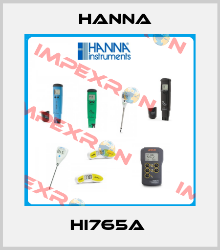 HI765A  Hanna