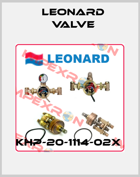 KHP-20-1114-02X  LEONARD VALVE