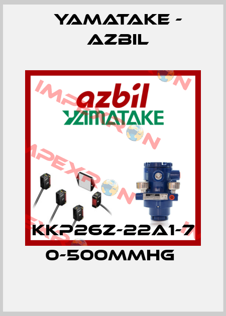 KKP26Z-22A1-7 0-500MMHG  Yamatake - Azbil