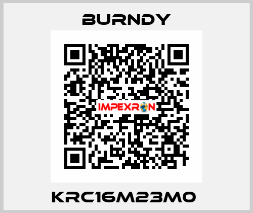 KRC16M23M0  Burndy