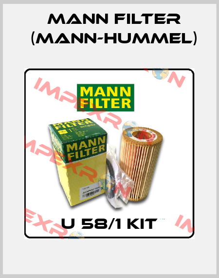 U 58/1 KIT Mann Filter (Mann-Hummel)