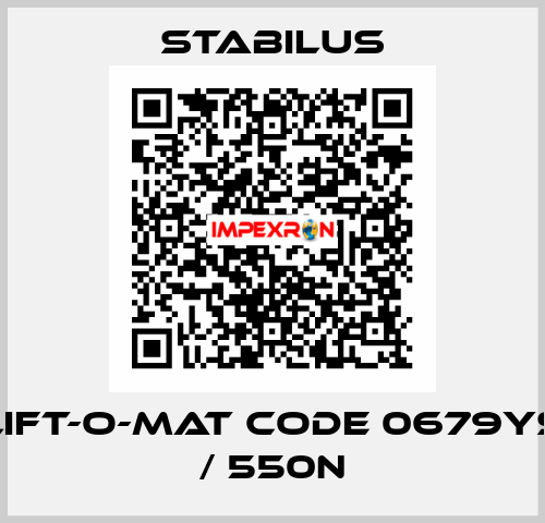 LIFT-O-MAT CODE 0679YS / 550N Stabilus