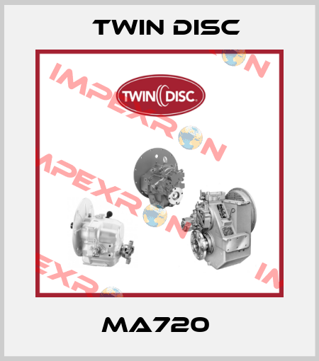 MA720  Twin Disc
