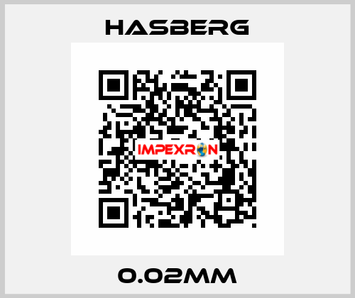0.02MM Hasberg