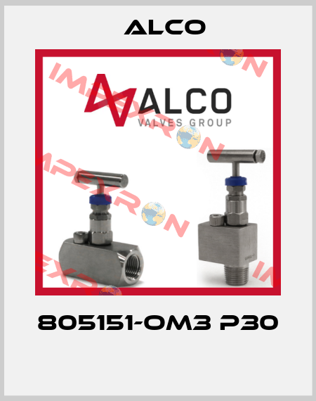 805151-OM3 P30  Alco