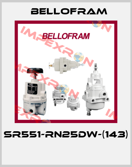SR551-RN25DW-(143)  Bellofram