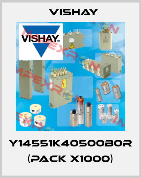 Y14551K40500B0R (pack x1000) Vishay