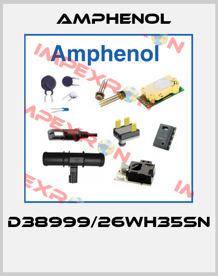 D38999/26WH35SN  Amphenol