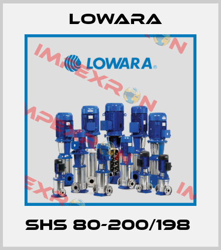 SHS 80-200/198  Lowara