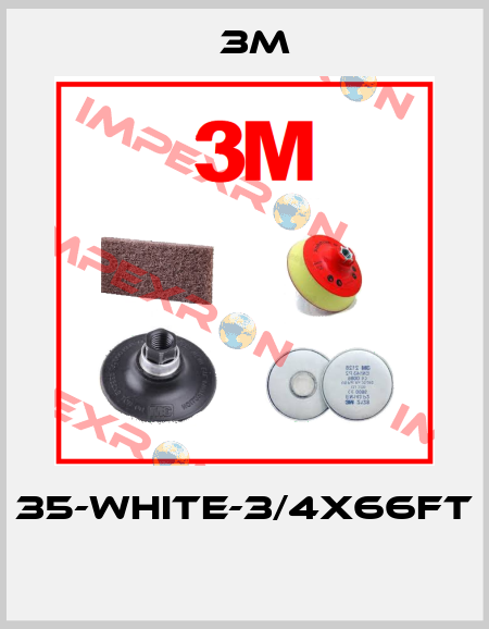 35-White-3/4x66FT  3M