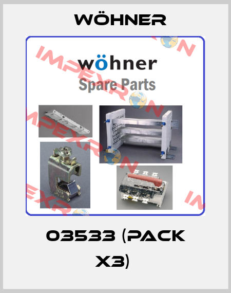 03533 (pack x3)  Wöhner