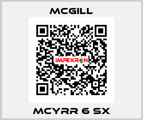 MCYRR 6 SX McGill