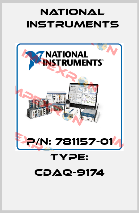 P/N: 781157-01 Type: cDAQ-9174 National Instruments