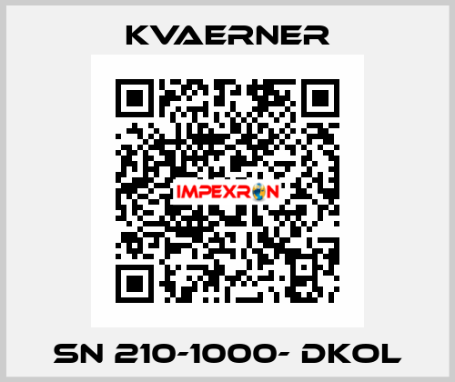 SN 210-1000- DKOL KVAERNER