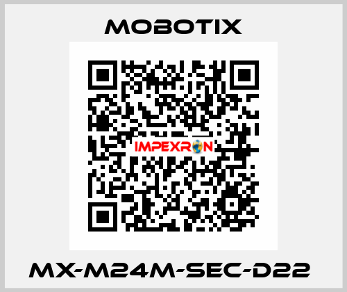 MX-M24M-SEC-D22  MOBOTIX