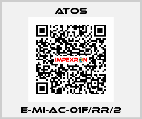 E-MI-AC-01F/RR/2 Atos