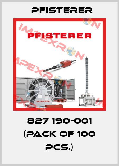 827 190-001 (pack of 100 pcs.) Pfisterer