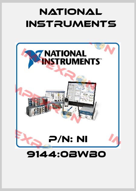 P/N: NI 9144:0BWB0  National Instruments