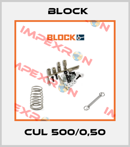 CUL 500/0,50 Block