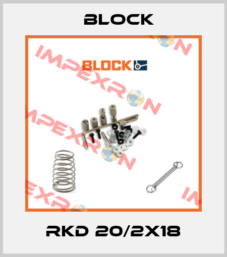 RKD 20/2x18 Block
