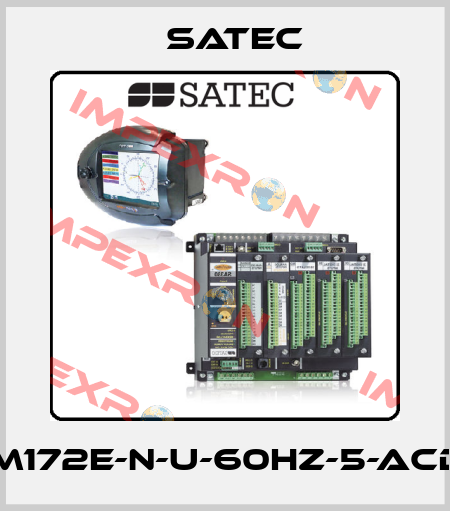 PM172E-N-U-60Hz-5-ACDC Satec