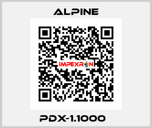 PDX-1.1000   Alpine