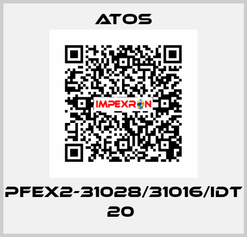 PFEX2-31028/31016/IDT 20  Atos