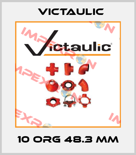 10 ORG 48.3 MM Victaulic