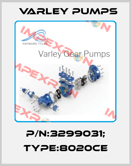 P/N:3299031; Type:8020CE Varley Pumps