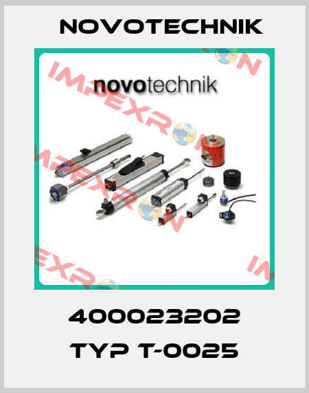 400023202 Typ T-0025 Novotechnik