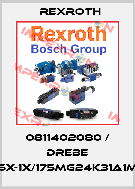 0811402080 / DREBE 6X-1X/175MG24K31A1M Rexroth
