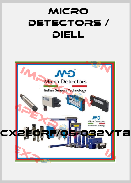 CX2E0RF/05-032VTB Micro Detectors / Diell