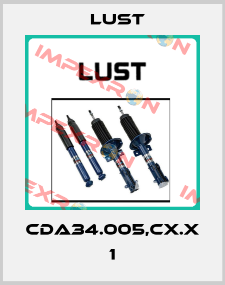 CDA34.005,Cx.x  1 Lust