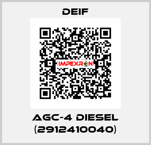 AGC-4 Diesel (2912410040) Deif