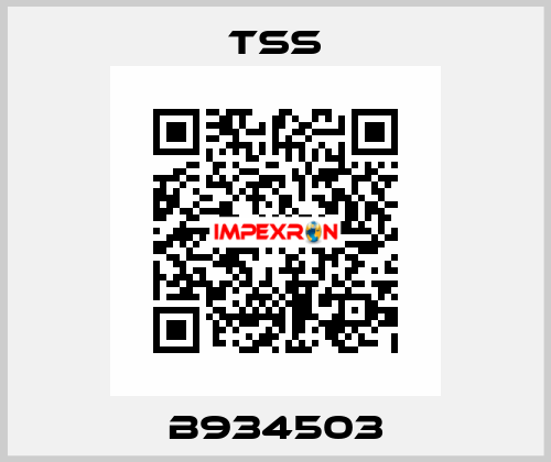 B934503 TSS