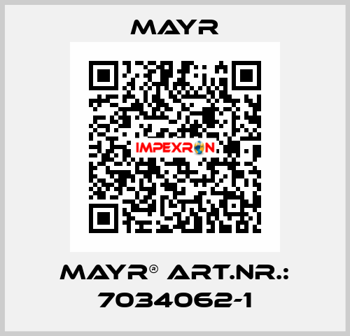 mayr® Art.Nr.: 7034062-1 Mayr