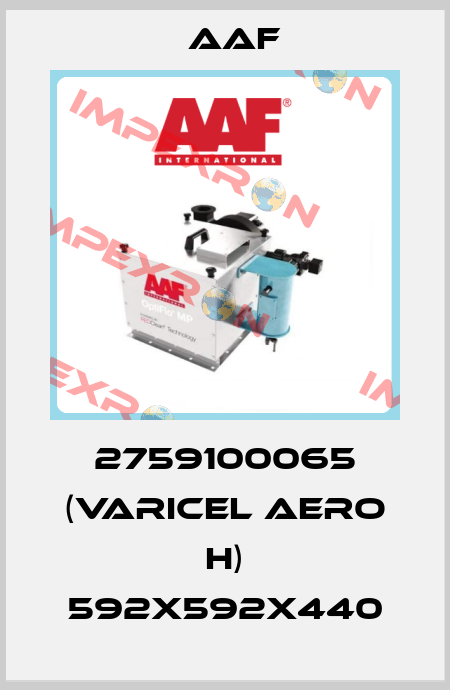 2759100065 (VariCel Aero H) 592x592x440 AAF