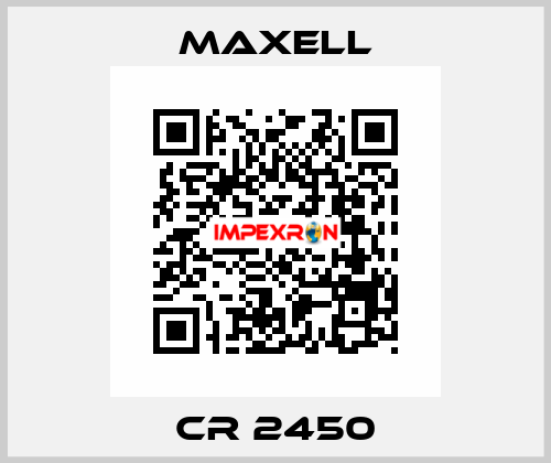CR 2450 MAXELL