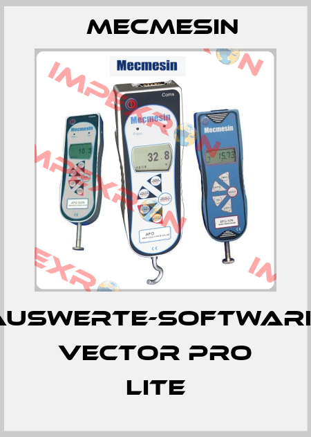 Auswerte-Software, Vector Pro Lite Mecmesin