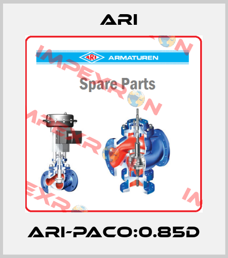 ARI-PACO:0.85D ARI