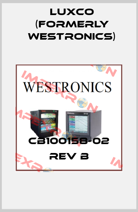 CB100158-02 REV B Luxco (formerly Westronics)