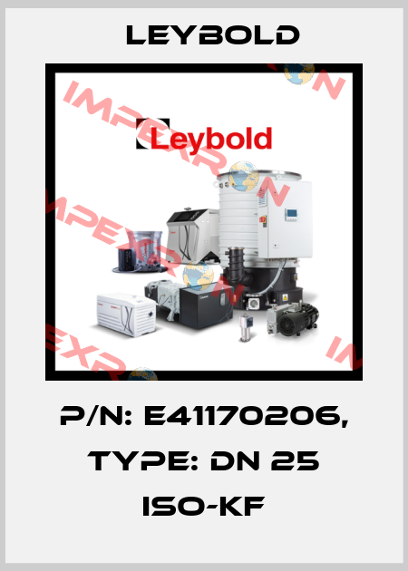 P/N: E41170206, Type: DN 25 ISO-KF Leybold