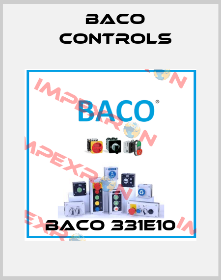 BACO 331E10 Baco Controls