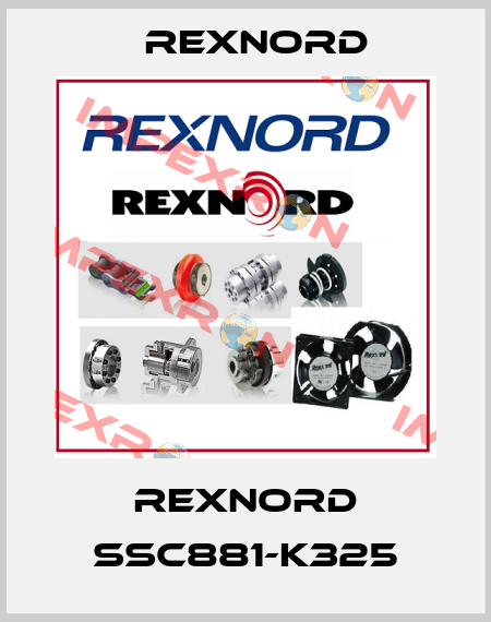 REXNORD SSC881-K325 Rexnord