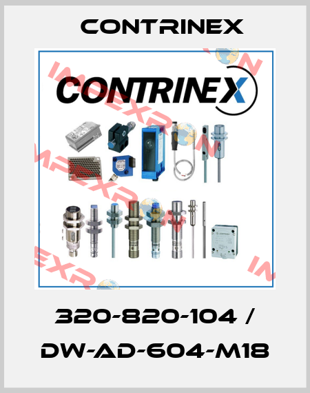 320-820-104 / DW-AD-604-M18 Contrinex