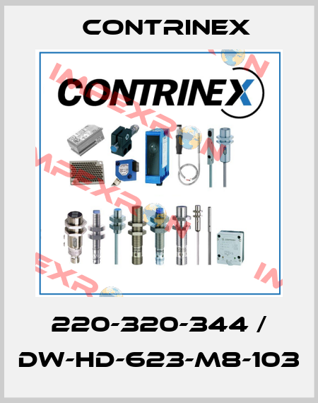 220-320-344 / DW-HD-623-M8-103 Contrinex
