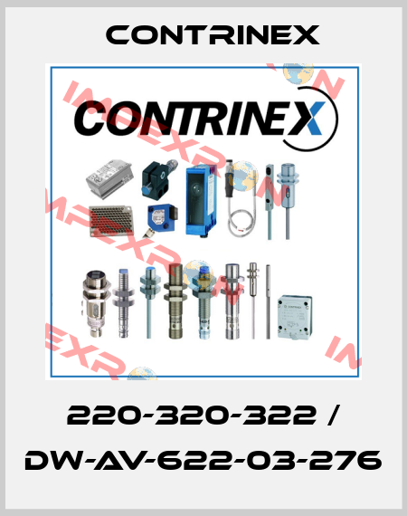 220-320-322 / DW-AV-622-03-276 Contrinex