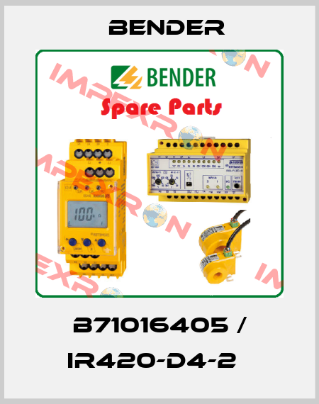 B71016405 / IR420-D4-2   Bender